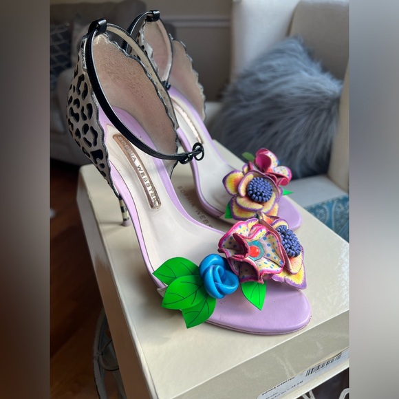 * * S O L D*-* Sophia Webster Lilico Jungle
Flower Sandals 38.5 - Picture 6 of 16